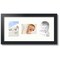 ArtToFrames Collage Photo Picture Frame with 3 - 4x6 inch Openings, Framed in Black with Over 62 Mat Color Options and Regular Glass (CSM-3926-113)